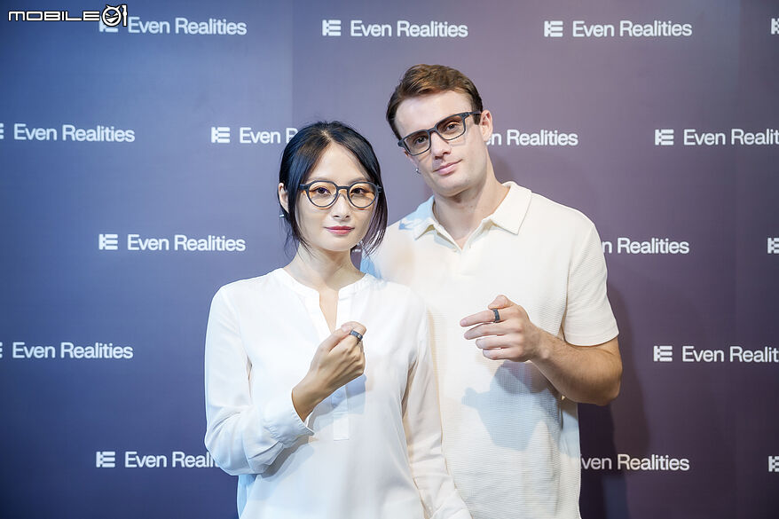 【採訪】Even Realities  Even G2 AI 智慧顯示眼鏡、Even R1 智慧戒指正式在台開賣！