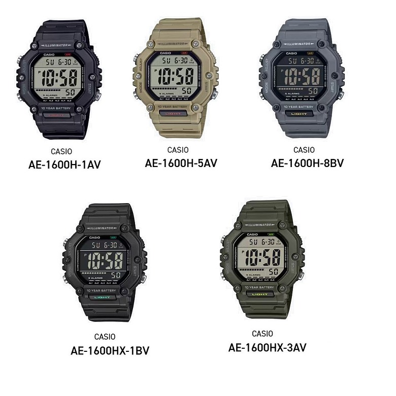 CASIO AE-1600H