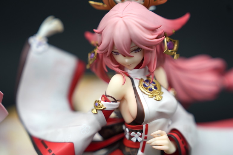 APEX 1/7《原神》八重神子 浮世笑百姿 Ver. 開箱! 原神人物模型誠意之作