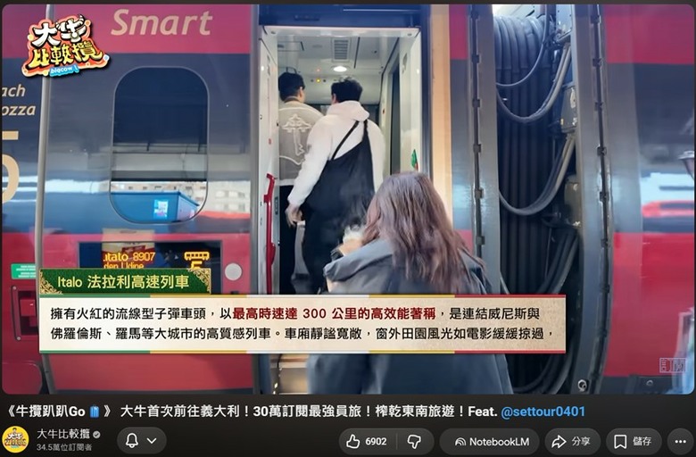 東南旅遊義大利之旅，手機弄丟後只能靠羅時豐的影片回味
