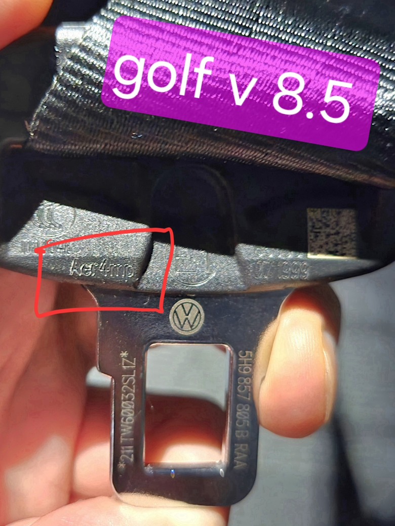 Golf Variant 8.5 簡單開箱+150天使用心得（＋後座自動緊縮安全帶確認）