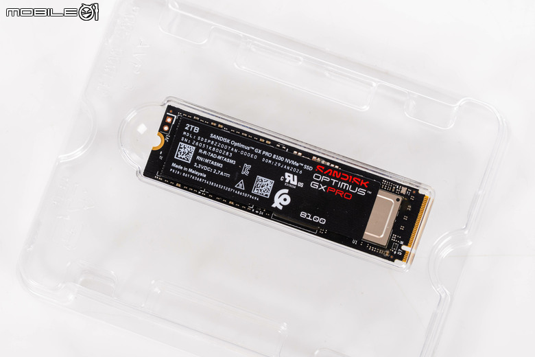 Sandisk Optimus GX Pro 8100／850X 固態硬碟實測 回歸本家後的重新出發之作