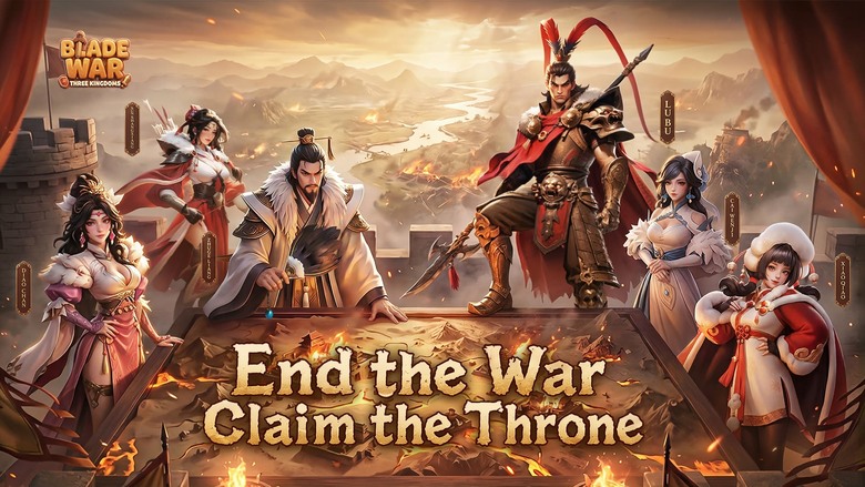 《刃與三國：烽火爭霸》Blade War:Three Kingdoms 7月3日更新 全新三國策略生存手遊 | 禮包碼 | 冰雪亂世中化身領主 建設村莊、發展農業與資源 攜手SSR英雄貂蟬打造繁榮家園