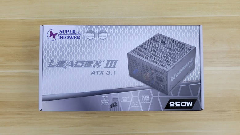 點我看大圖 鴛鴦蝴蝶不是夢 開箱振華LEADEX III PLATINUM 850W