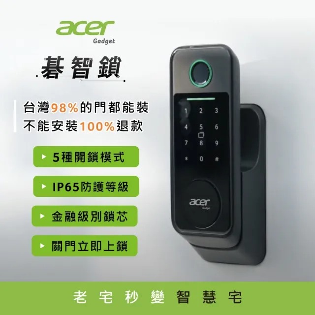 ACER的智慧鎖好嗎？