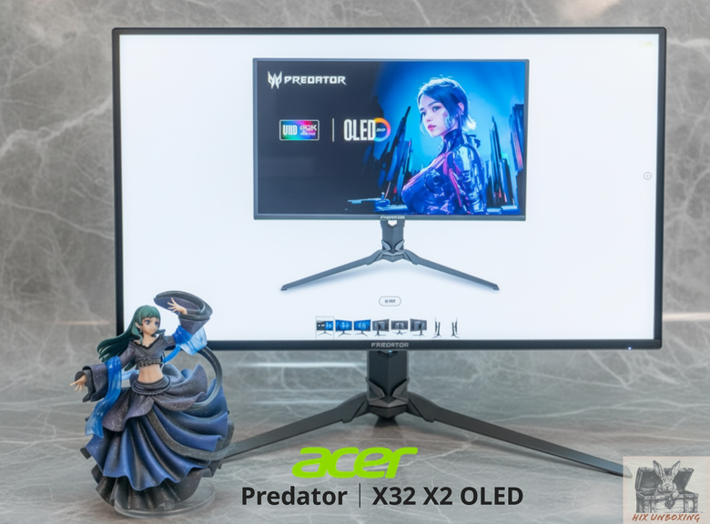 點我看大圖 家機及PC雙棲 ACER X32 X2電競螢幕