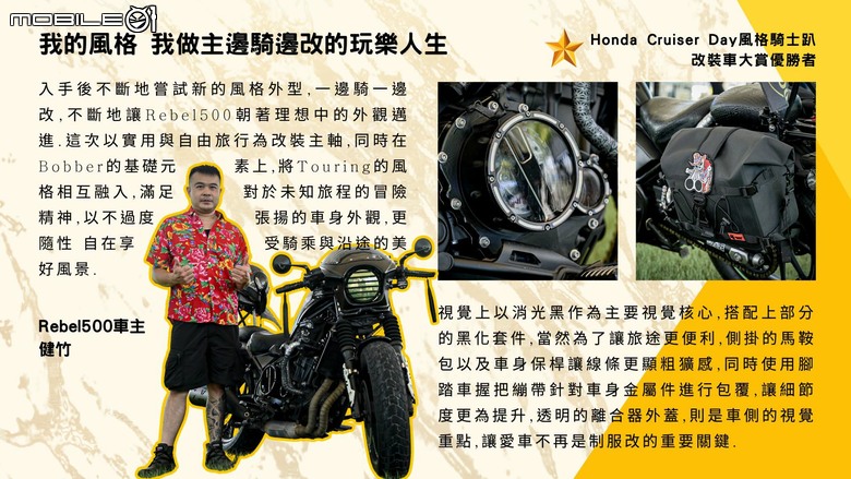 點我看大圖 騎出專屬態度!Honda Taiwan 巡航車主嘉義會師,改裝、潮流與騎乘風景一次滿足