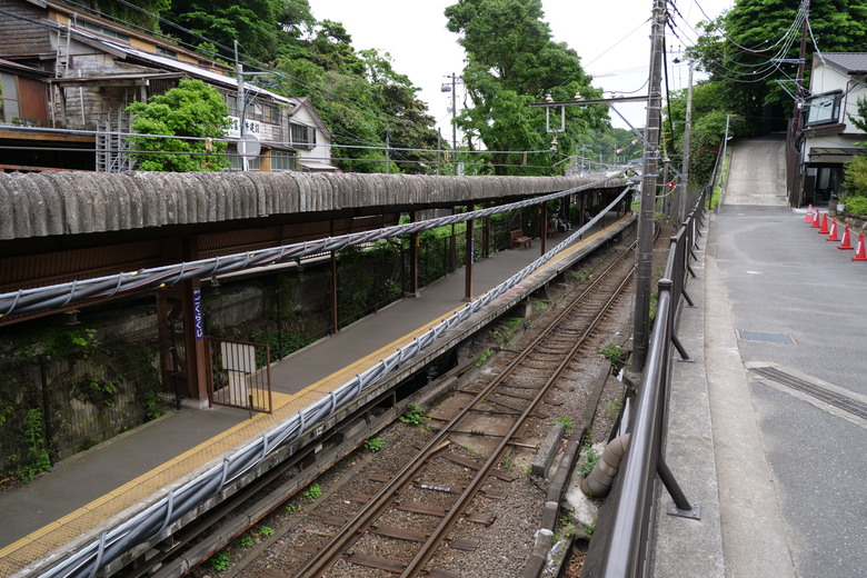 鐮倉 小町通り商店街 江之電 極樂寺站
