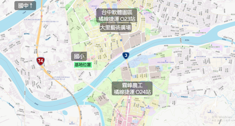 點我看大圖 🌟 大里【透天新案】2房價格買大里 8米”臨路” 4房 雙主臥 首購透天 空拍分享