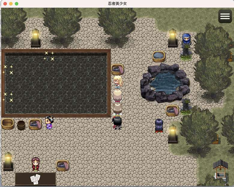 [自製遊戲] 日式和風女性向RPG「忍者美少女」！免費遊戲，歡迎實況！