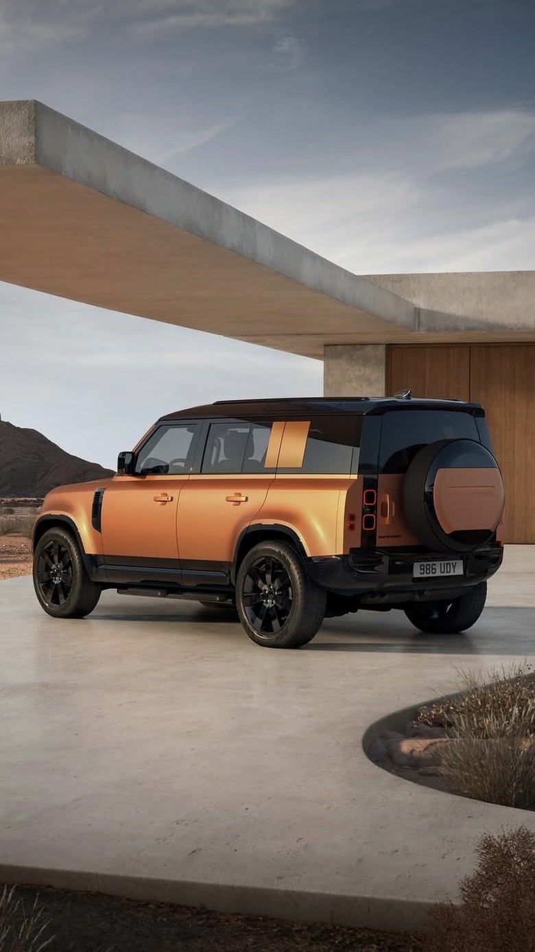 2027年Defender全新車色 ,Namil Orange(納米比亞 橙)