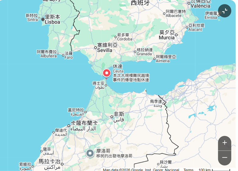 globalnews據估計有 6 萬人如何在一天之內從摩洛哥組織起來抵達西班牙？
