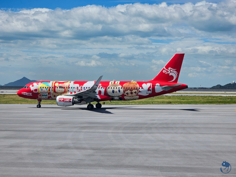點我看大圖 香港|港航 HX253 A320-200 台北TPE-香港HKG 飛行紀錄