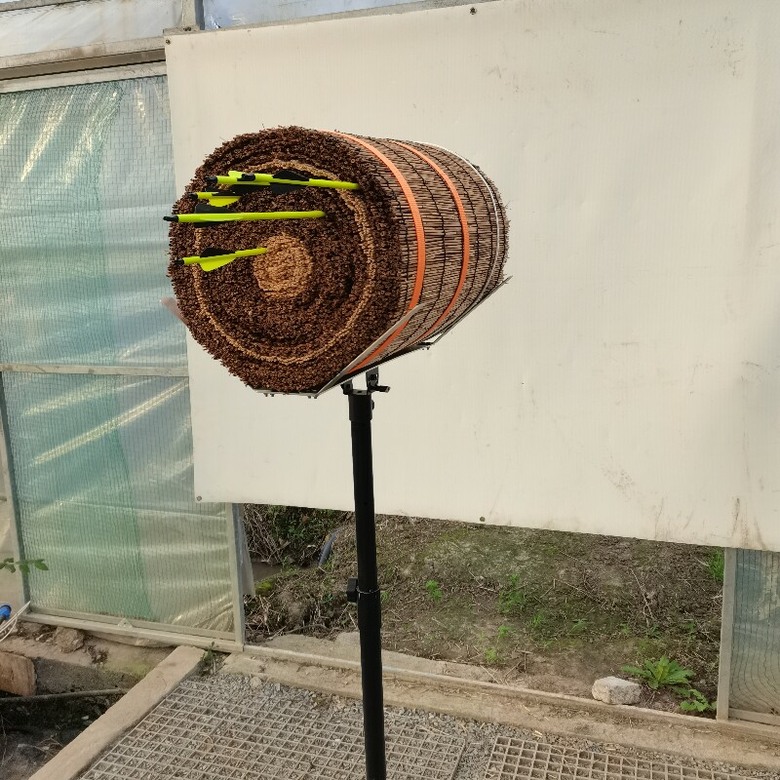 大家來射箭吧 好用室內箭靶diy