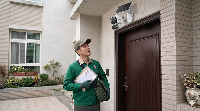 【開箱】戶外雙鏡頭 電池型 Wi-Fi 攝影機+太陽能板套組 TP-Link Tapo C645D KIT