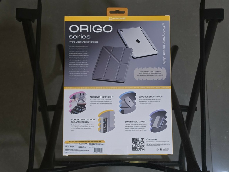 給iPad一個甜蜜家園「HIPPORIZZ 河馬引力 Origo 晶透筆槽防摔殼 iPad保護殼」開箱評價