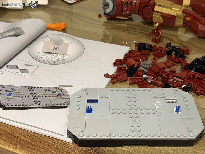 LEGO 鋼鐵人 Mark 3 典藏版 76344 開箱