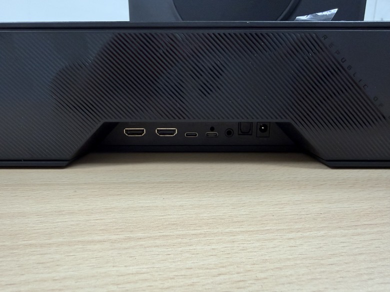 【開箱】 ROG Gjallar電競soundbar