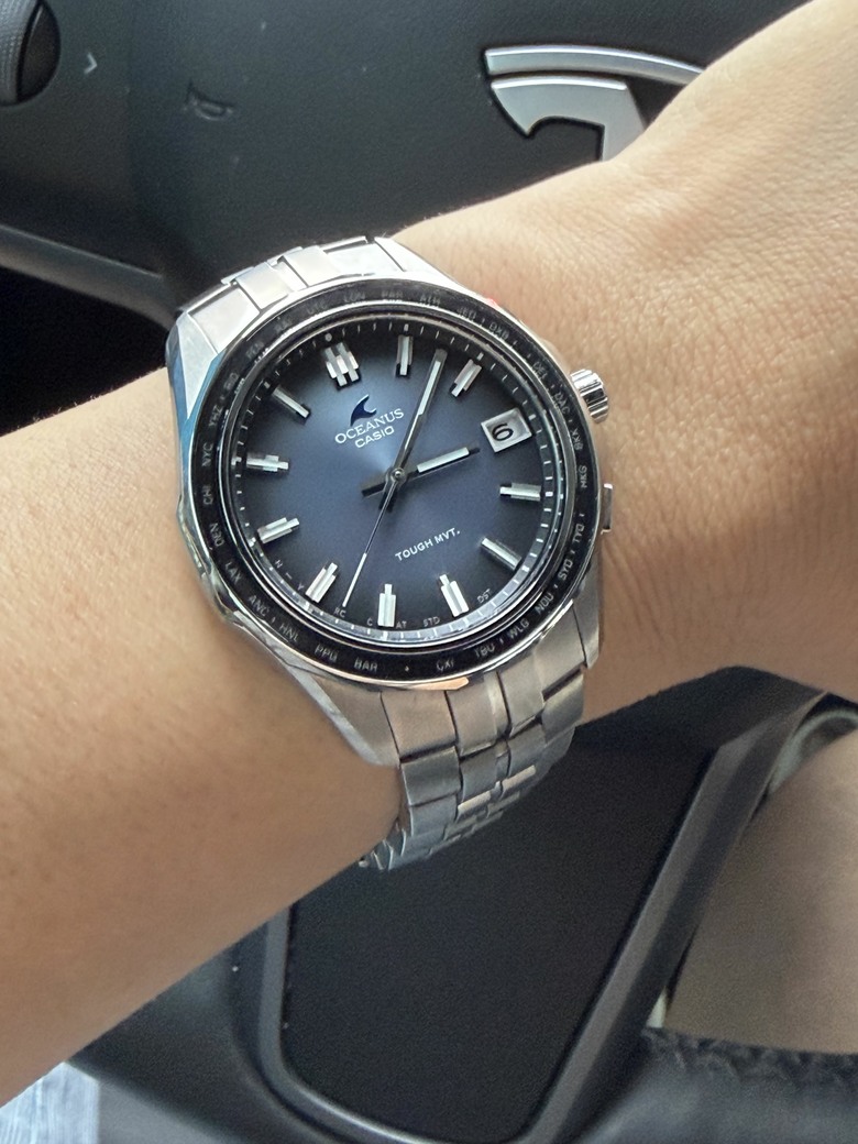 Casio 頂級工藝系列Oceanus Manta OCW-S400RA@山形工廠做