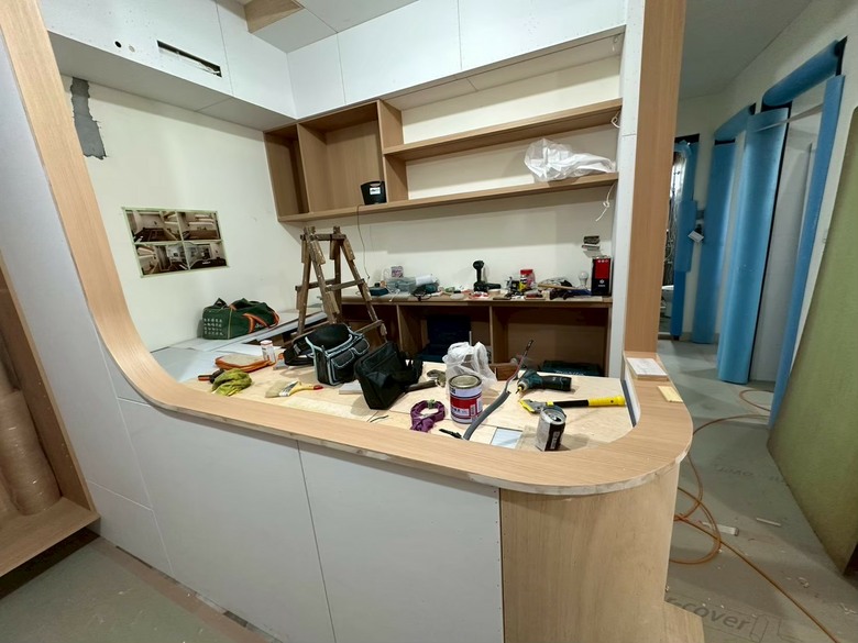 【老屋翻新開箱包含施工過程】 老屋重生(15坪5年中古屋) X 力浤室內設計 北歐日式風格 X 全屋綠建材 X 木作櫃