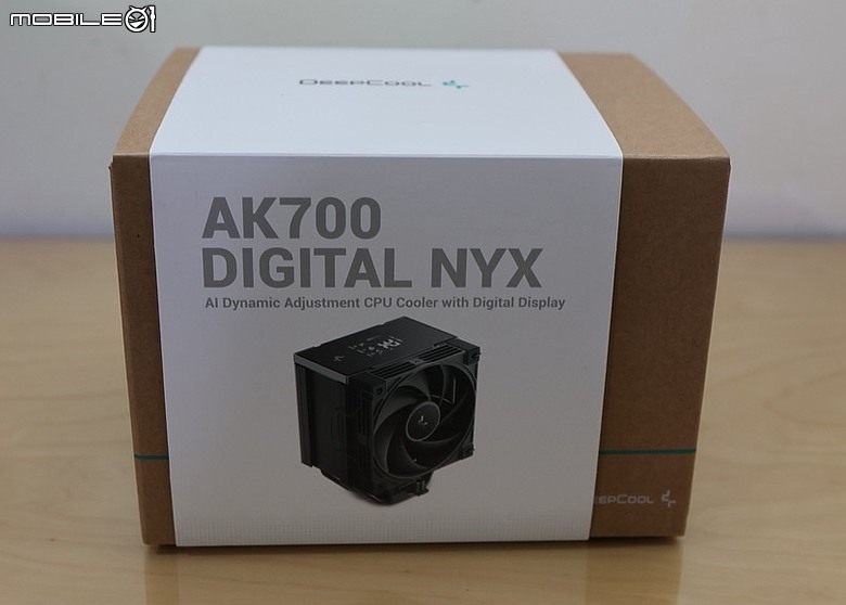 點我看大圖 強效單塔+數位顯示 DeepCool 九州風神 AK700 DIGITAL NYX