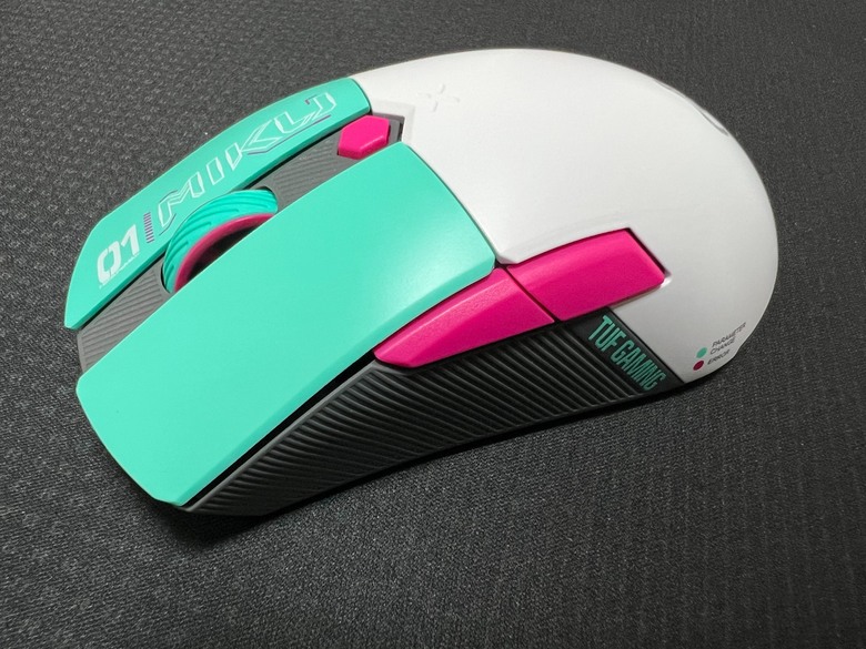 [輕開箱] TUF GAMING Mini Wireless 初音聯名三模滑鼠