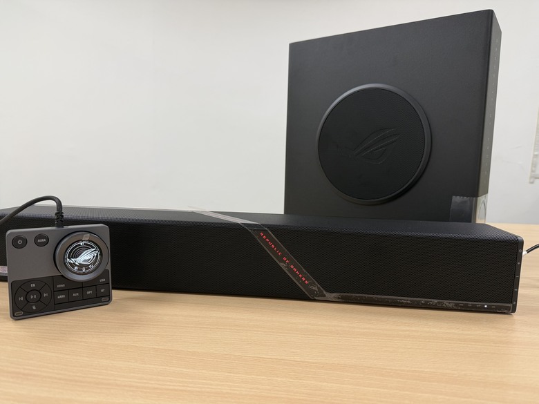 【開箱】 ROG Gjallar電競soundbar