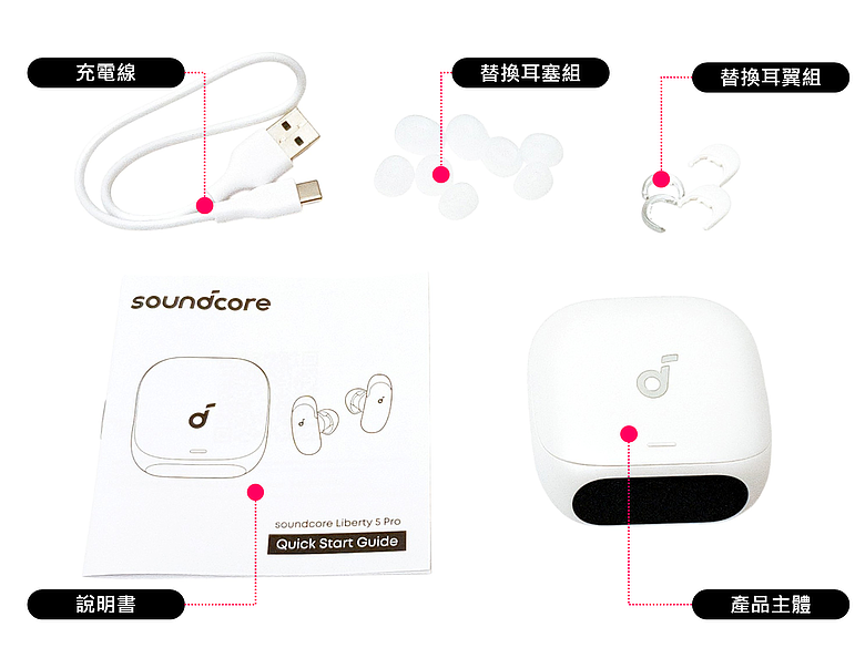 點我看大圖 開箱|soundcore Liberty 5 Pro 降噪真無線藍牙耳機 - 音質與降噪均有旗艦水準,還有 Anka 智能助理輔助生活!