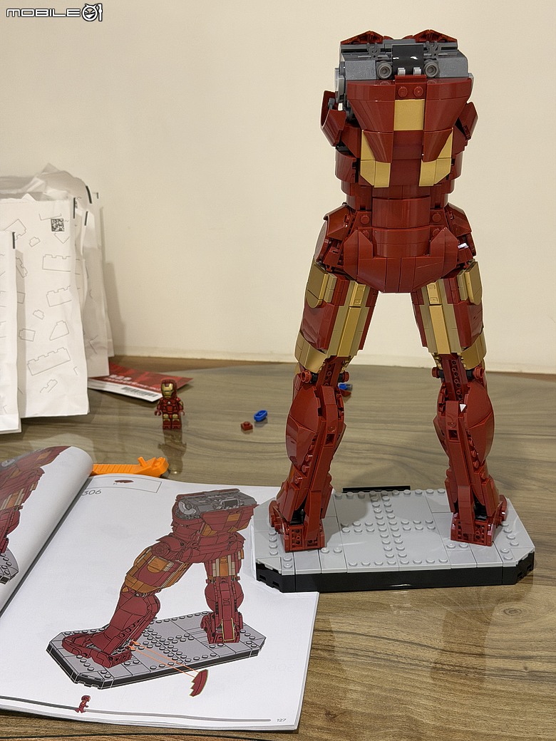 LEGO 鋼鐵人 Mark 3 典藏版 76344 開箱