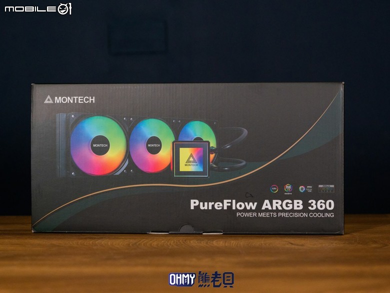 效能、價格我都要！君主 TG3海景機殼 ft. PureFlow ARGB 水冷散熱器