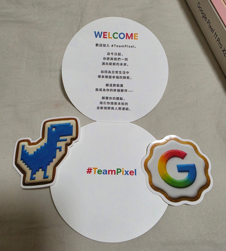 Pixel 11 Pro XL砂岩粉512G簡易開箱