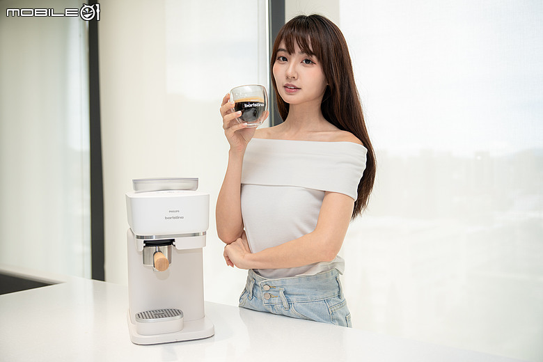 飛利浦 Philips Baristina 一滑即萃義式咖啡機開箱實測|一滑完成現磨咖啡,讓每天在家喝精品咖啡變得更簡單