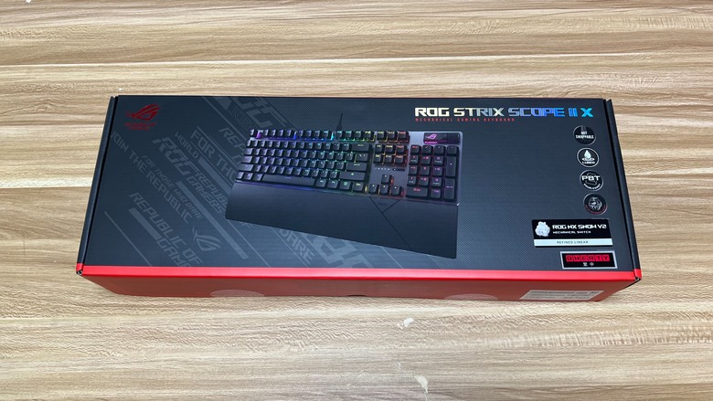 [開箱] ROG STRIX SCOPE II X (NX SNOW V2)