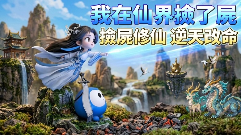 《我在仙界撿了屍》7月31日更新 修仙放置 肉鴿割草 RPG | 從撿起仙人遺骸開始 突破煉氣、結丹、元嬰等境界！搭配百種技能流派、培養靈寵、合成神裝 享受放置掛機與策略戰鬥兼具的修仙冒險