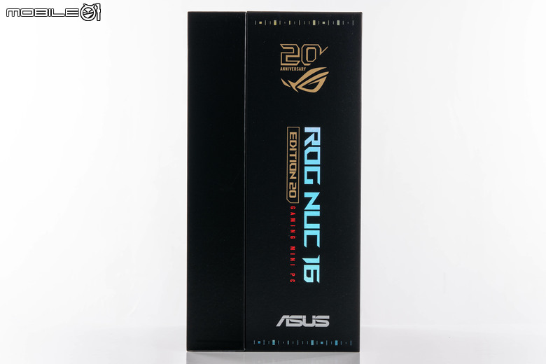 ROG NUC16 Edition 20 電競迷你電腦開箱實測 要價近 20 萬的迷你主機最強之作！