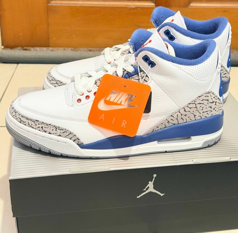 AIR JORDAN 3 RETRO TRUE BLUE 2026 開箱