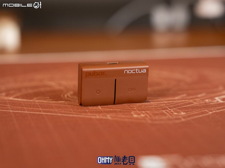 信仰喜+1 貓頭鷹聯名滑鼠 Pulsar Feinmann F01 Noctua Edition