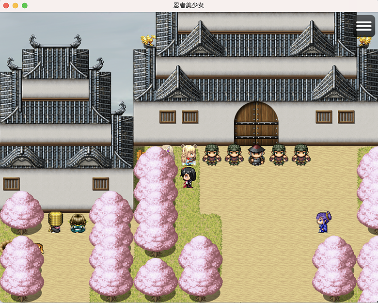 [自製遊戲] 日式和風女性向RPG「忍者美少女」！免費遊戲，歡迎實況！