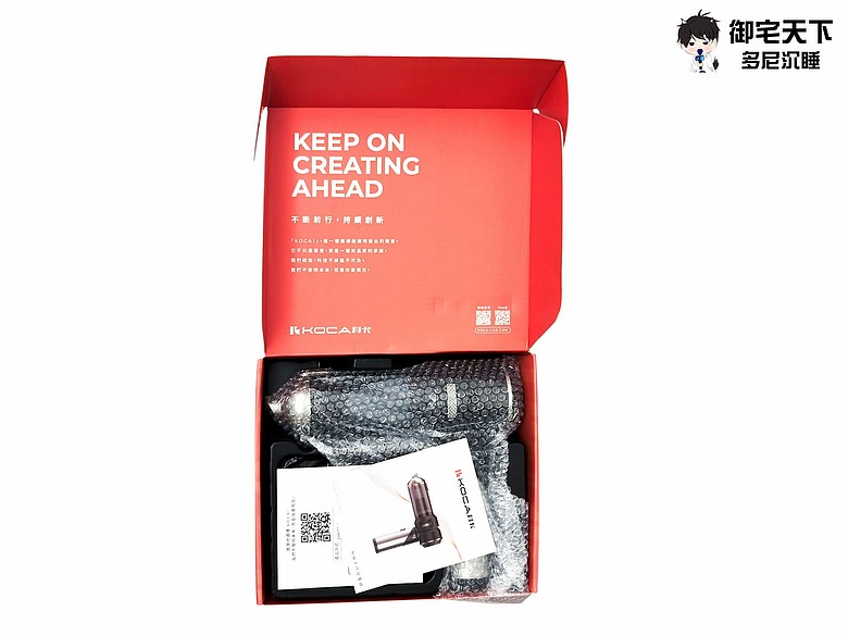 開箱｜【KOCA科卡】Dusty Mini 1 無線手持吸塵器 - 小坪數房間、辦公桌、車家都適用，能吹、能吸兩用清潔神器！