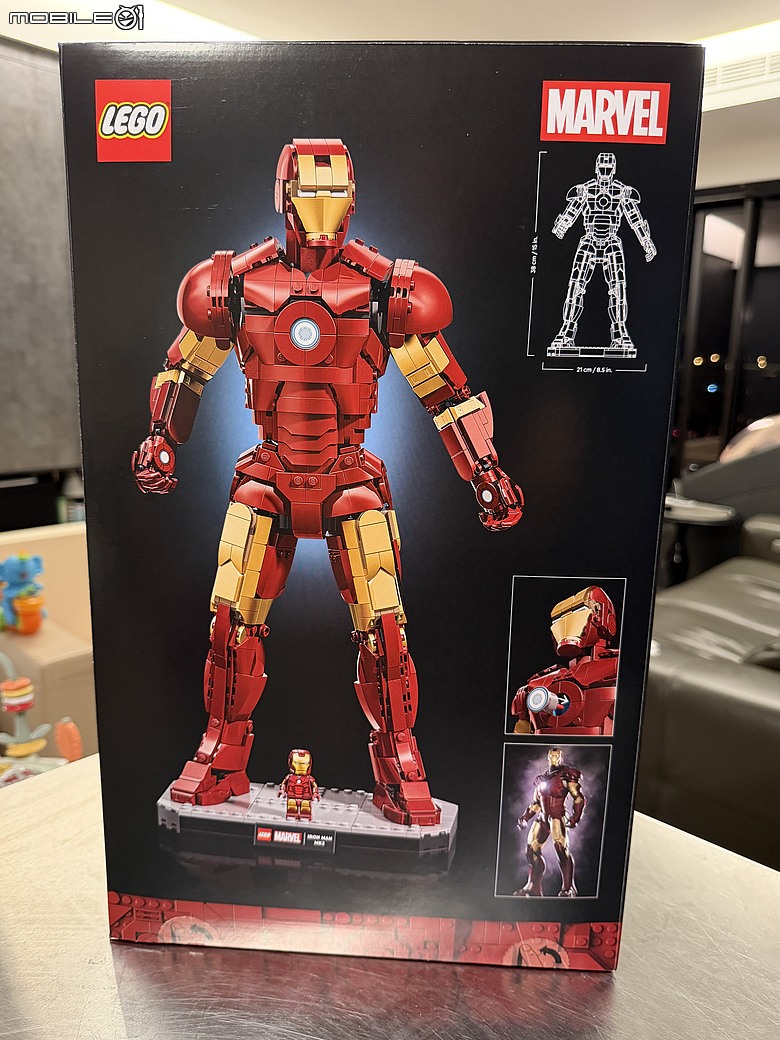 LEGO 鋼鐵人 Mark 3 典藏版 76344 開箱