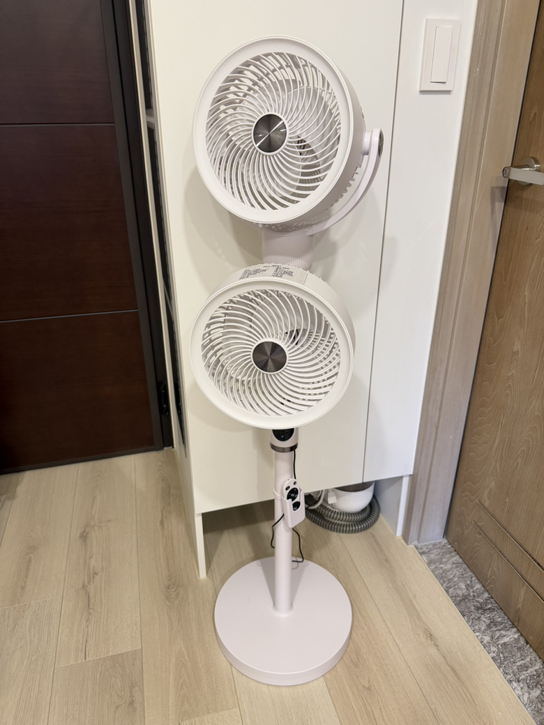 一直以為循環扇=電風扇，用過才知道真的差很多