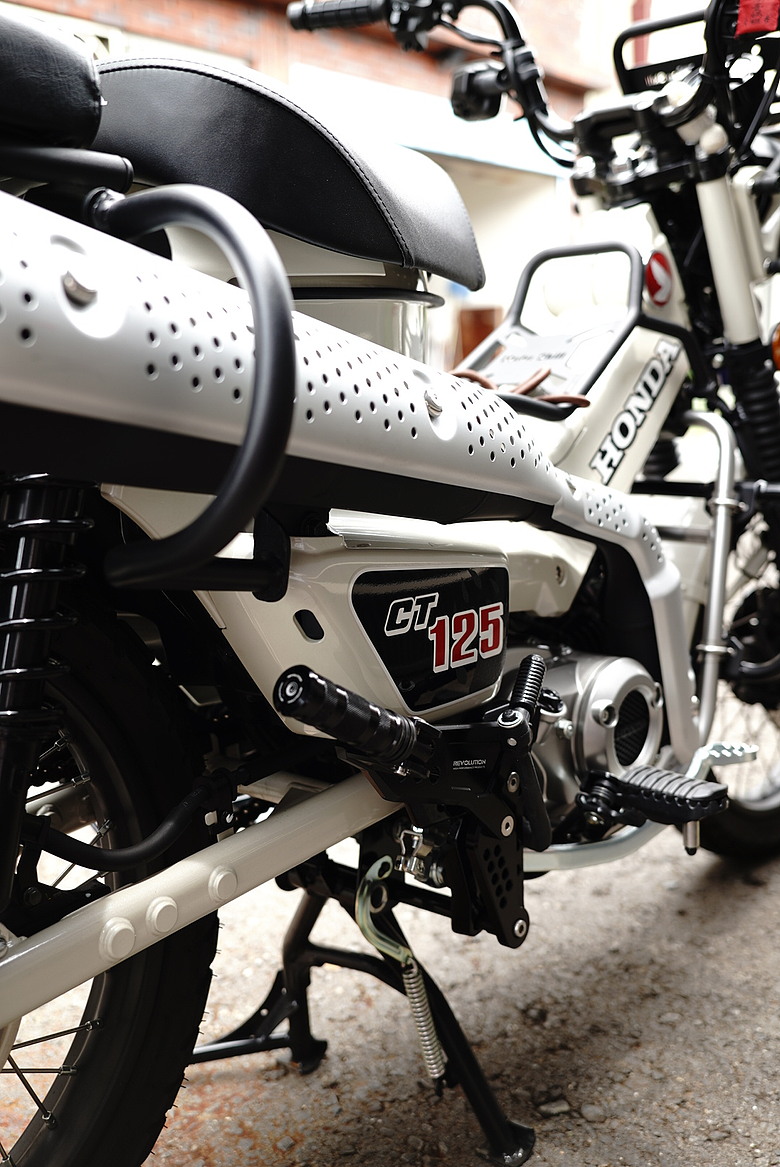 點我看大圖 Honda CT125 新色車入手紀錄!期待已久質感與風格的輕檔車