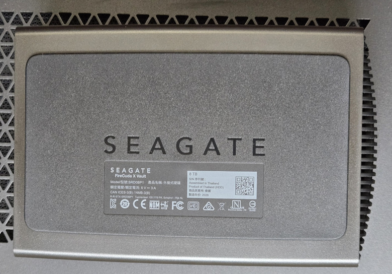 【開箱簡測】Seagate FireCuda X Vault 8TB 效能簡測 (圖多)