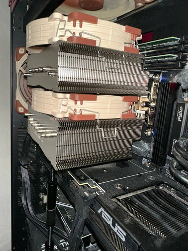 Noctua NH-U9S 汰換成 NH-D15 G2 標準版
