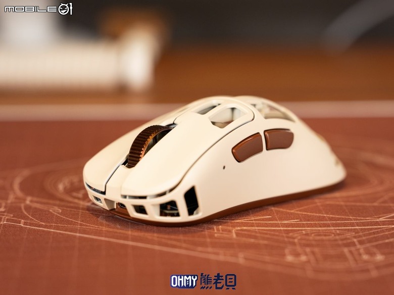 信仰喜+1 貓頭鷹聯名滑鼠 Pulsar Feinmann F01 Noctua Edition