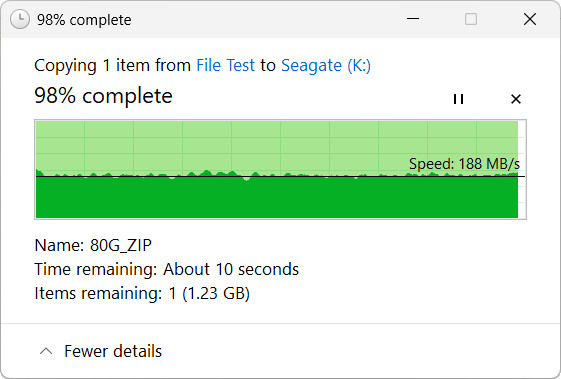 【開箱簡測】Seagate FireCuda X Vault 8TB 效能簡測 (圖多)