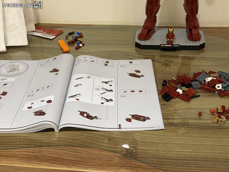 LEGO 鋼鐵人 Mark 3 典藏版 76344 開箱