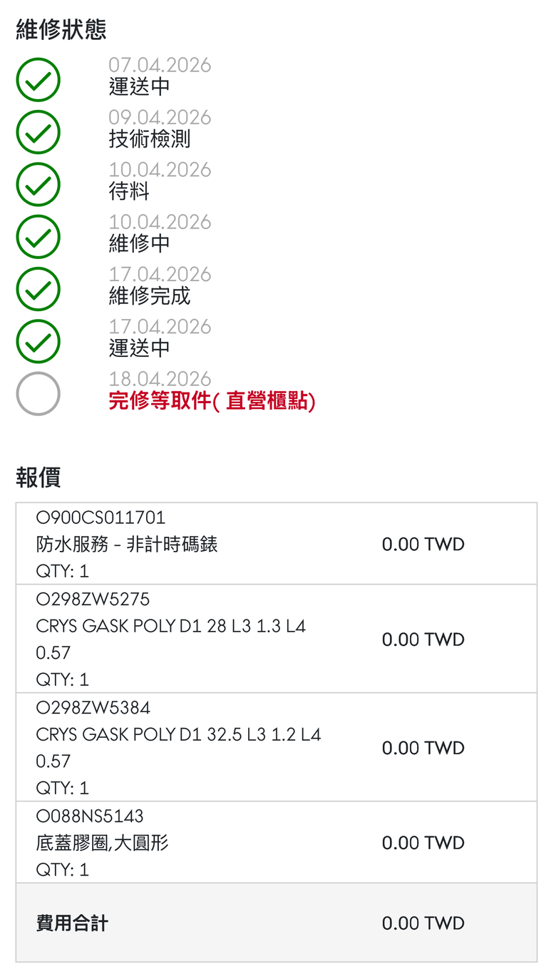 點我看大圖 【分享】OMEGA台灣官方維修中心 「奇幻重工之旅」:荒謬至極