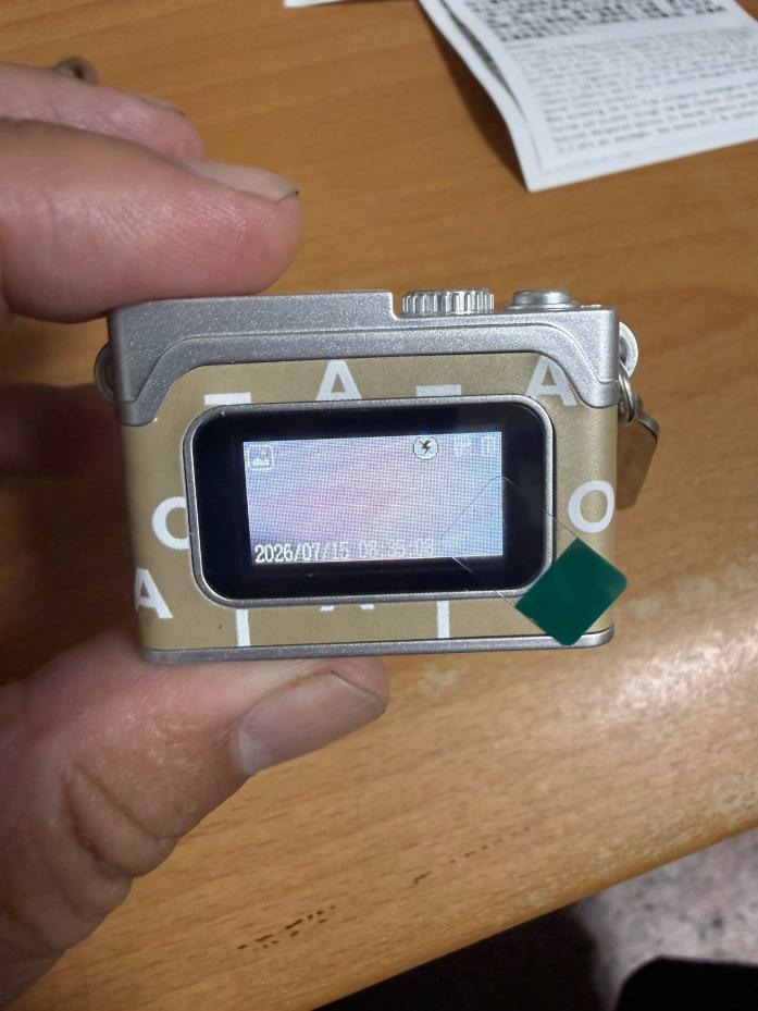 TOYOTA迷你口袋復古相機開箱!