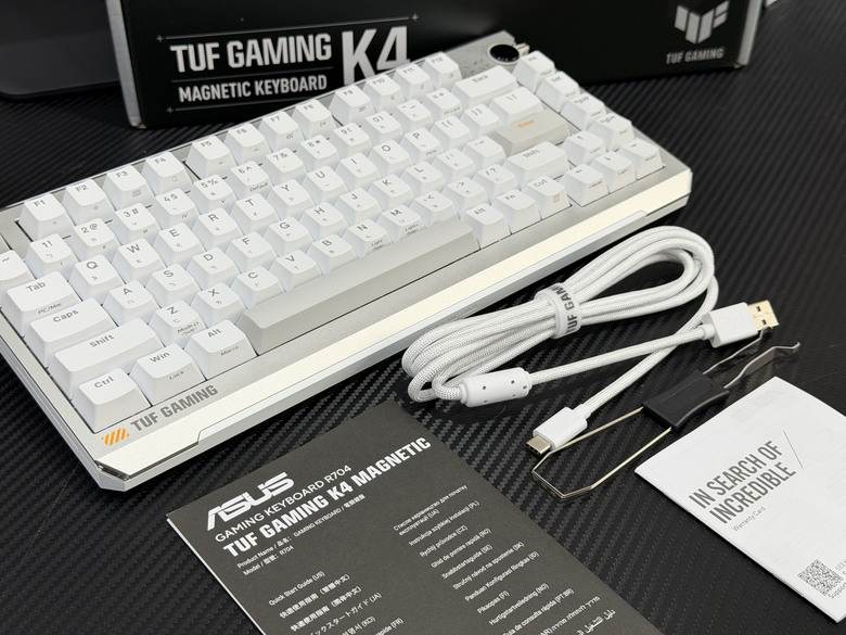 【開箱｜心得】支援熱插拔的磁軸屆CP值天花板！｜ASUS TUF Gaming K4 Magnetic